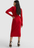 Tommy Hilfiger SLIM FIT MIDI Jumper dress primary red SLIM FIT MIDI Платье-джемпер первичный красный