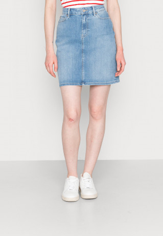 Tommy Hilfiger ROME SKIRT Mini skirt blue denim РИМСКАЯ ЮБКА Мини-юбка синий деним