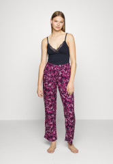 Tommy Hilfiger PANT PRINT Pyjama bottoms pink ПРИНТ БРЮКИ Пижамные штаны розовый