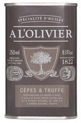 Оливковое масло с белыми грибами и трюфелями A l'Olivier - Olivenol mit Steinpilzen &amp; Truffel, 250 мл