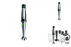 Braun Braun Stabmixer MQ 7087X 1,2 l Purierstab 1000 W Schwarz, Edelstahl  Погружной блендер Braun MQ 7087X 1,2 л с стержнем Purier 1000 Вт черный, нержавеющая сталь