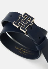Tommy Hilfiger LOGO Belt space blue ЛОГОТИП Ремень космический синий