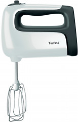 Tefal Tefal Handmixer HT4611 Prep'Mix+, 500 W, Turbo-Funktion, 2 Ruhrbesen, 2 Knethaken, Purierstab-Aufsatz  Ручной миксер Tefal HT4611 Prep'Mix+, 500 Вт, функция турбо, 2 венчика, 2 насадки для теста, насадка-очиститель