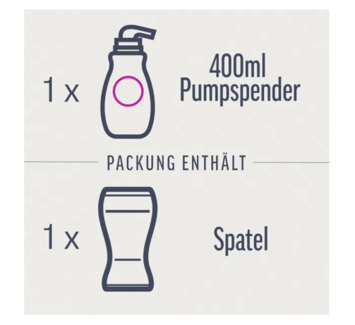 Veet PURE Haarentfernungscreme Pumpspender Korper & Beine, sensible Haut Крем для депиляции PURE с помповым дозатором для тела и ног, для чувствительной кожи 400мл