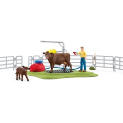 Schleich Schleich Farm World 42529 Kuh Waschstation Станция для мытья коров Schleich Farm World 42529