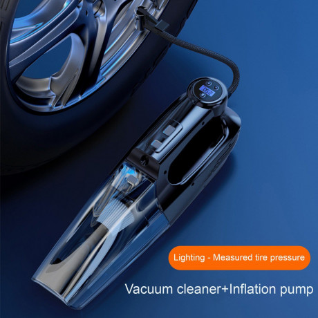 Rutaqian Rutaqian Akku-Handstaubsauger 4 in 1 Schnurloser Autostaubsauger, Mit Autoreifen-Luftpumpe A Беспроводной ручной пылесос Rutaqian 4 в 1, беспроводной автомобильный пылесос, с воздушным насосом из автомобильных шин