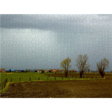 CALVENDO Puzzle CALVENDO Puzzle Landschaft rund um Ypern Пазл CALVENDO Puzzle Ландшафт вокруг Ипра