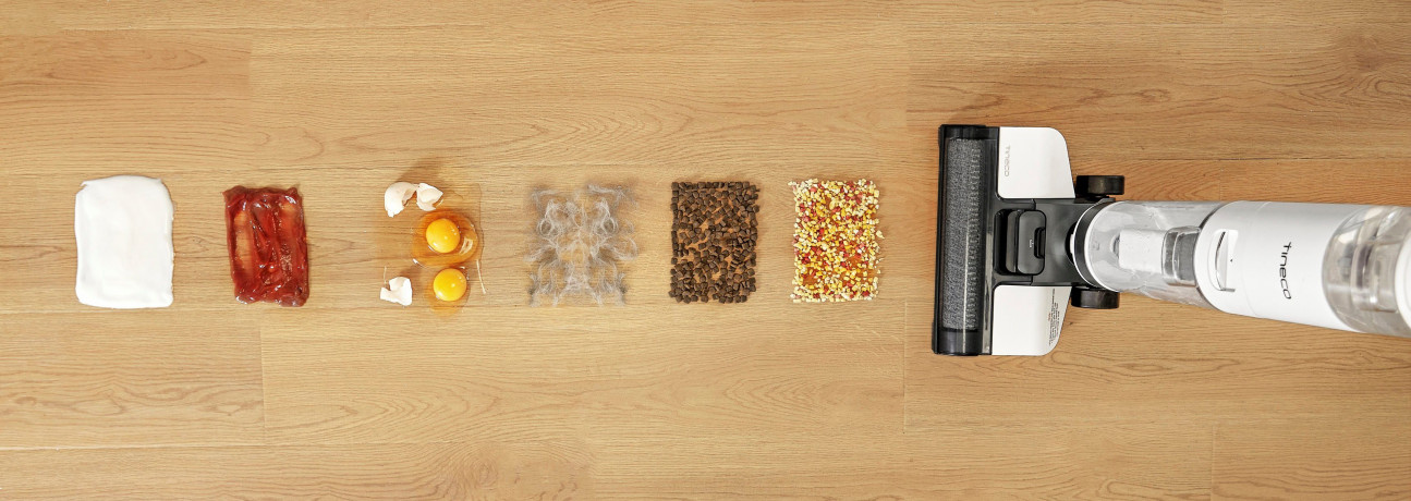 Tineco Tineco Nass-Trocken-Akkusauger iFloor 3 Plus, 220 W, beutellos Беспроводной пылесос Tineco для влажной и сухой уборки iFloor 3 Plus, 220 Вт, без мешка