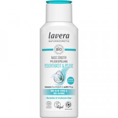 LAVERA basis sensitiv Pflegespulung Feuchtigkeit &amp; Pflege, 200 ml, Лавера Кондиционер для волос для увлажнения волос и комфорта чувствительной кожи головы, био-алоэ вера, 200 мл