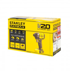 Stanley FatMax SFMCF810 SFMCF810B-XJ Шуруповерт аккумуляторный с тангенциальным ударом Stanley FatMax V20, 18 В, 170 Нм, без АКБ