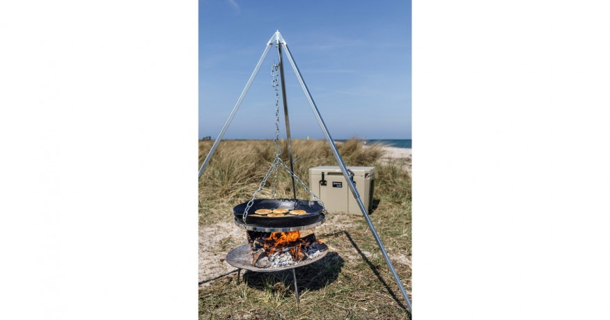 Petromax Petromax Feuerpfanne fp50h, mit 2 Henkeln schwarz, O 54cm schwarz Кастрюля Petromax fp50h, с 2 ручками, черная, O 54см