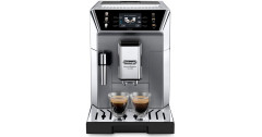 DeLonghi DeLonghi PrimaDonna Class ECAM 550.85.MS, Vollautomat silber/schwarz  silber, schwarz DeLonghi PrimaDonna Class ECAM 550.85.MS, полностью автоматический серебристый/черный
