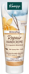 Kneipp Handcreme repair Winterpflege, Cupuaco Nuss &amp; Vanille, 75 ml, Kneipp восстанавливающий зимний крем для рук Winterpflege с купуасу и ванилью, 75 мл