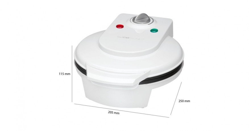 Clatronic Clatronic Waffelautomat WA 3491, Waffeleisen weiss, 1.200 Watt weiss Вафельница Clatronic WA 3491, вафельница белая, 1200 Вт