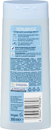Balea MEN Shampoo Sensitive, 300 ml, Шампунь Sensitive для чувствительной кожи головы с пантенолом, 300 мл