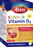 Abtei Kinder Vitamin D3 50 Schmelztabletten (7 g), Abtei Детский витамин D3 400 МЕ для роста костей и поддержки иммунитета, таблетки с лимонным вкусом, 50 растворяющихся во рту таблеток (7 г)