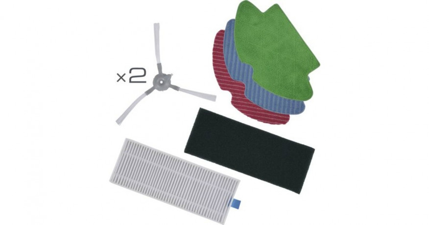 Rowenta Rowenta Reinigungs-Set ZR763000, fur X-plorer Serie 75, Staubsauger-Burste schwarz, 6-teilig schwarz Набор для чистки Rowenta ZR763000, для X-plorer Series 75, щетка для пылесоса черная, 6 шт.