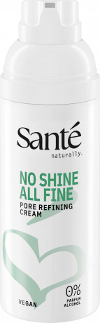 SANTE No Shine All Fine Pore Refining Cream, 50 ml, Санте Матирующий крем для лица No Shine All Fine, 50 мл