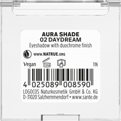 SANTE Eyeshadow Aura 02 Daydream, 2 g, Санте Монотени Eyeshadow Aura, оттенок 02 Daydream, нежный дневной макияж, 2 г