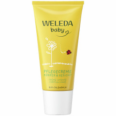 WELEDA Baby CALENDULA Pflegecreme Koerper &amp; Gesicht, 30 ml, Детский питательный крем Calendula для сухих участков лица и тела, 30 мл