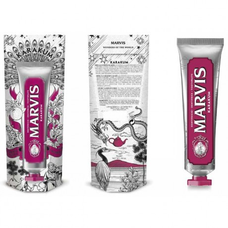 Marvis Зубная паста Karakum с ароматом апельсина, кардамона и мяты, 75 мл