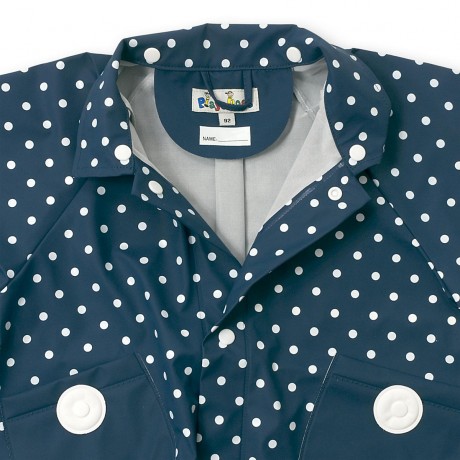 Playshoes PLAYSHOES Kinder Regenmantel Punkte fur Madchen PLAYSHOES детский плащ в горошек для девочки