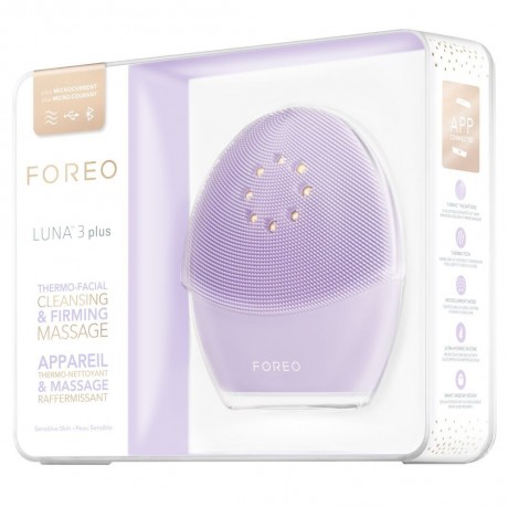 FOREO 3 plus sensitive skin Thermo-Gesichtsreinigungsgerat mit Mikrostrom  3 плюс чувствительная кожа Устройство для термической очистки лица с микротоком