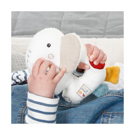 Fehn Ring-Greifling Elefant fehnNATUR Кольцо с игрушечным слоном fehnNATUR