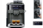 SIEMENS SIEMENS Kaffeevollautomat Superautomatische Kaffeemaschine Siemens AG TE657319RW Schwarz Grau 15 Полностью автоматическая кофемашина SIEMENS Супер автоматическая кофемашина Siemens AG TE657319RW Black Grey 15
