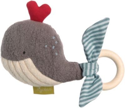 sigikid Greifling Wal Сжимая игрушечного кита