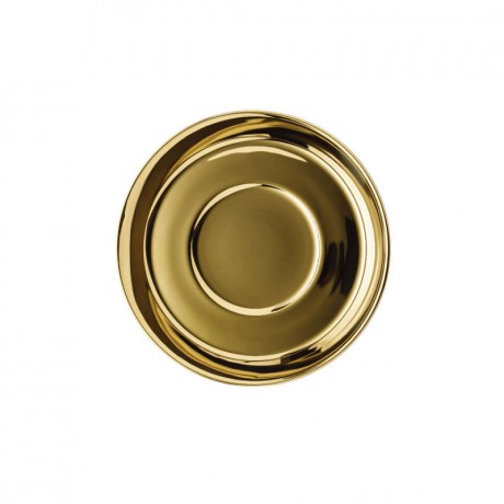 Arzberg Arzberg Tric Sunshine - Gold titanisiert Cafe au lait Obertasse 0,35 L mit Untertasse 15 cm Arzberg Tric Sunshine - Чашка для кофе с молоком 0,35 л с блюдцем 15 см, титанированная золотом