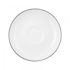 Seltmann Weiden Seltmann Weiden Lido Black Line Teeuntertasse 13 cm Блюдце для чая Seltmann Weiden Lido Black Line 13 см