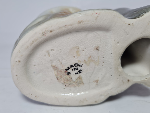 Статуэтка винтажная среднего размера "Колли", фарфор, 18 x 11 см, Бразилия, 1960-70гг.