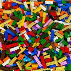LEGO LEGO Hochsteine mix - 1000 Stuck  - Brick mix LEGO Hochsteine ??mix - 1000 штук - Кирпичная смесь