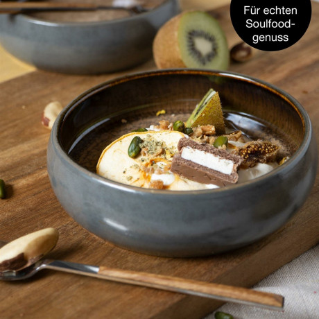 Moritz & Moritz Moritz & Moritz Dessertschale 4-tlg. REACTIV grau Десертная тарелка Moritz & Moritz 4 шт. РЕАКТИВНЫЙ