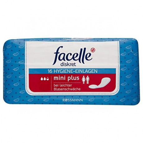 facelle diskret Hygiene-Einlagen Гигиенические прокладки mini plus 16 шт.