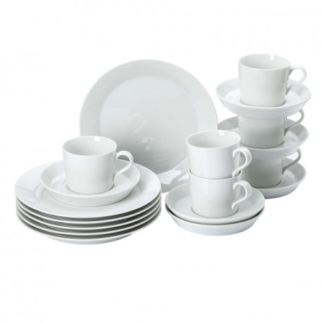 Arzberg Arzberg Tric Weiss Kaffee-Set 18 tlg. Кофейный сервиз Arzberg Tric Weiss 18 предм.