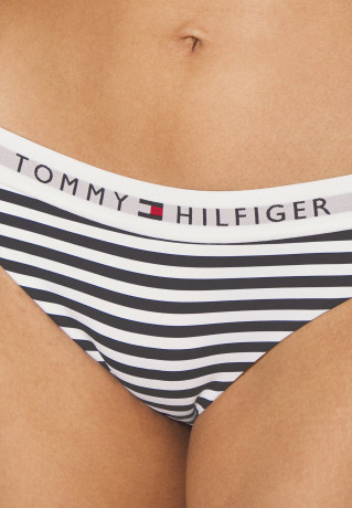 Tommy Hilfiger CLASSIC BIKINI PRINT Bikini bottoms wsw breton stripe CLASSIC BIKINI PRINT Плавки бикини wsw бретонская полоса