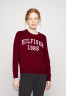 Tommy Hilfiger HERITAGE VARSITY SWEATER Jumper red СТУДЕНЧЕСКИЙ СВИТЕР HERITAGE Джемперы красный