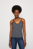 Tommy Hilfiger SLIM MINI STRIPE STRAPPY Top desert sky/ecru SLIM MINI STRIPE STRAPPY Верх небо пустыни/экрю