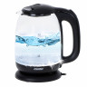 Mesko Mesko Wasserkocher MS 1302b Glas-Wasserkocher, schwarz 1,7 Liter, 2200 W Чайник Mesko MS 1302b стеклянный чайник, черный 1,7 л, 2200 Вт