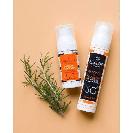Zealots of Nature Sunscreen for Faceamp;Body Солнцезащитный крем для лица и тела
