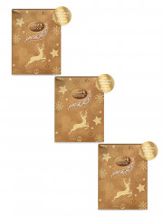 Lindt Lindor Адвент календарь 2025, 24 сладких сюрприза, 290 грамм х 3 штуки