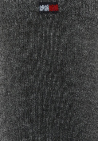 Tommy Hilfiger WOMEN CASUAL SHORT SOCK 2 PACK Socks middle grey melange ЖЕНСКИЕ ПОВСЕДНЕВНЫЕ КОРОТКИЕ НОСКИ (2 УПАКОВКИ) Носки средний серый меланж