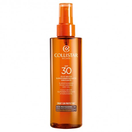 Collistar Supertanning Moisturizing Dry Oil SPF 30 Увлажняющее сухое масло для суперзагара SPF 30