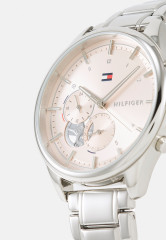 Tommy Hilfiger QUINN Chronograph watch silvercoloured/blush QUINN часы с хронографом серебристый/румяный