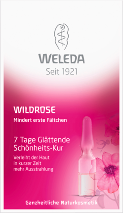 Weleda Дикая роза	 7 Tage Glattende Schonheits-Средство для лечения, 7 шт