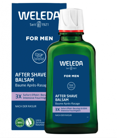 Weleda For Men After Shave Balsam  Бальзам после бритья для мужчин, содержит органическое масло жожоба и органический сок алоэ вера 100мл