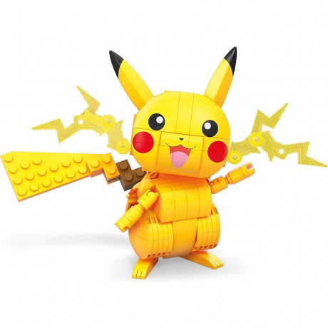 Mattel Mega Construx Pokemon Medium Pikachu Mega Construx Покемон Средний Пикачу