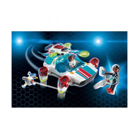 PLAYMOBIL PLAYMOBIL 9002 FulguriX mit Agent Gene PLAYMOBIL 9002 FulguriX с агентом Gene